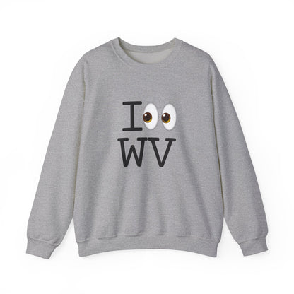 "I Look at West Virginia" Sweatshirt