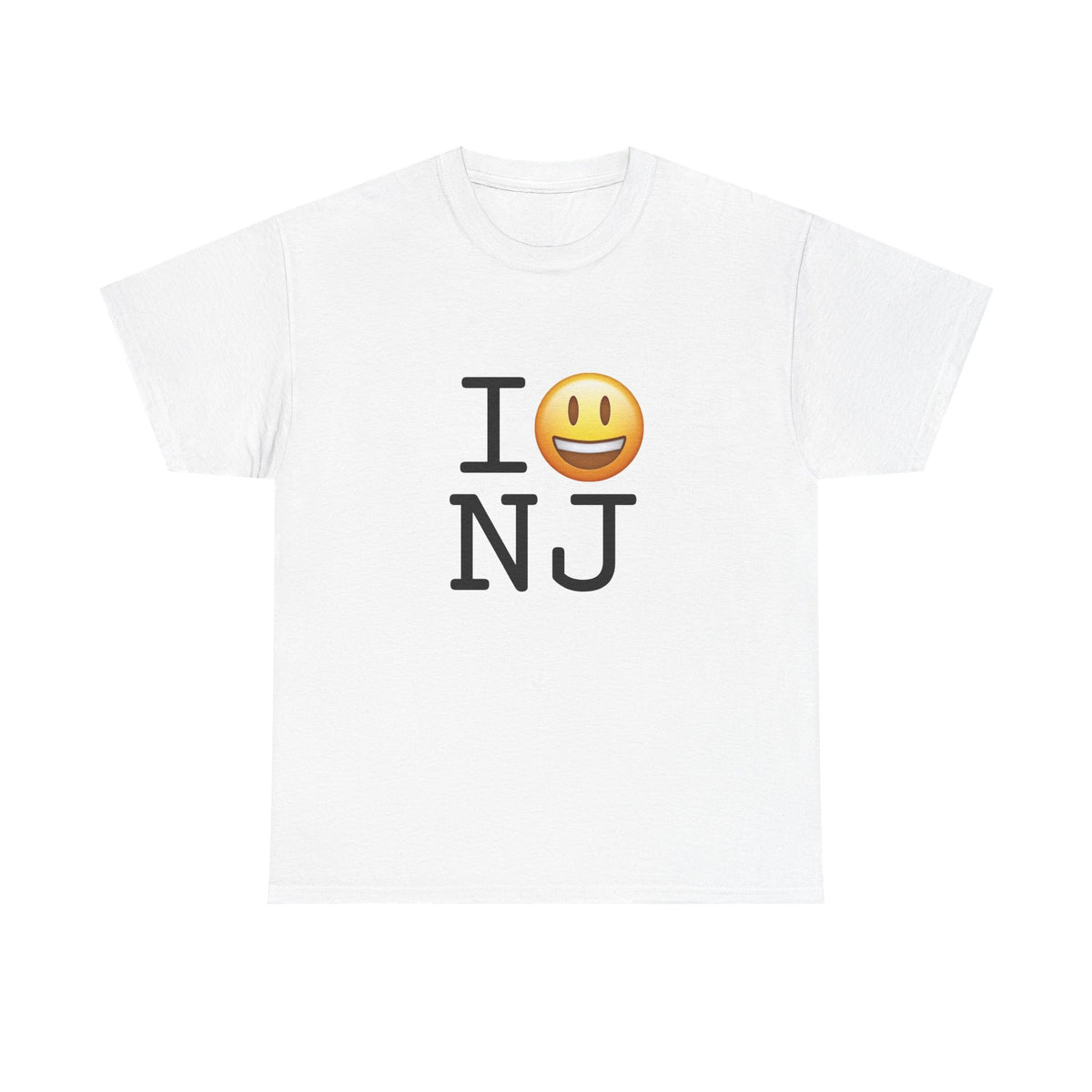 "I'm Happy about New Jersey" Tee