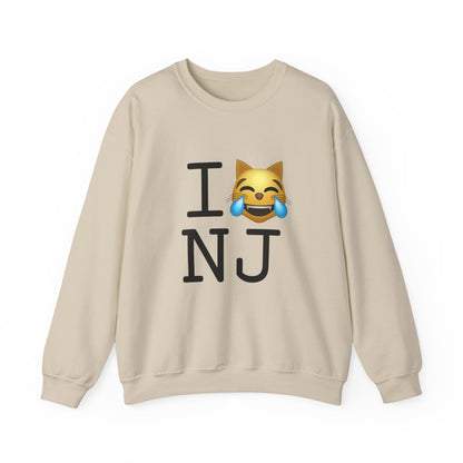 "I'm Laughing like a Cat at New Jersey" Sweatshirt