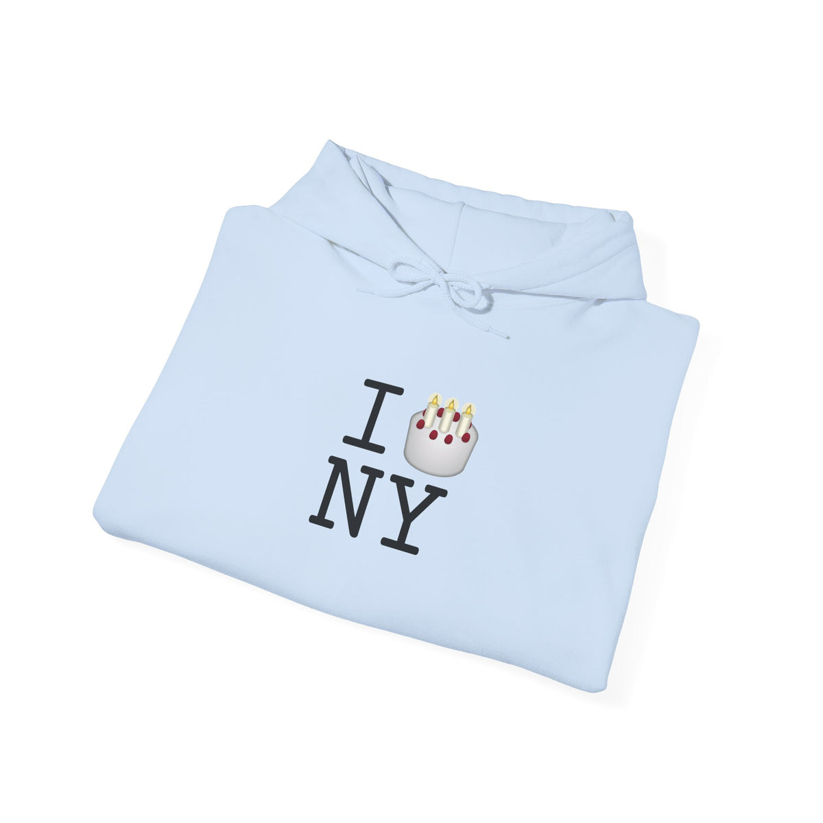 "I Birthday Cake New York" Hoodie