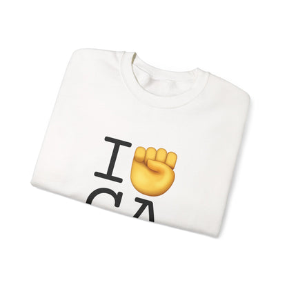 "I Raise my Fist with California" Sweatshirt