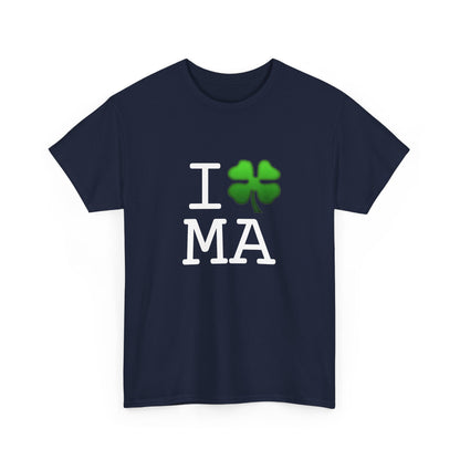 "I'm Lucky (Clover) in Massachusetts" Tee