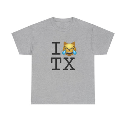 "I'm Laughing like a Cat at Texas" Tee