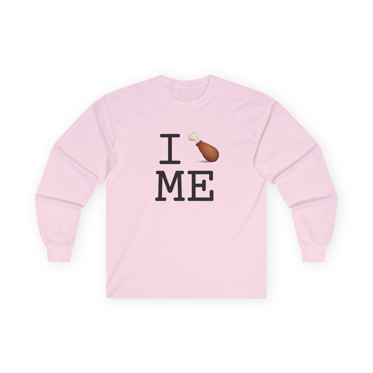 "I Chicken Drumstick Maine" Long Sleeve Shirt