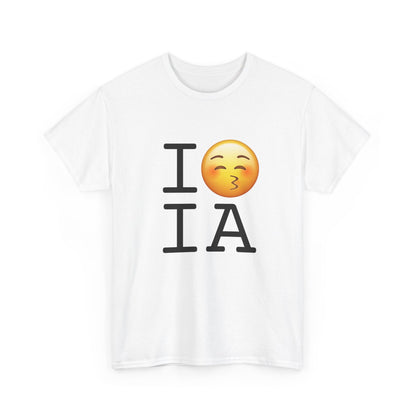 "I Kiss Iowa" Tee