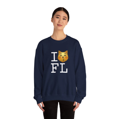 "I'm a Kissing Cat toward Florida" Sweatshirt