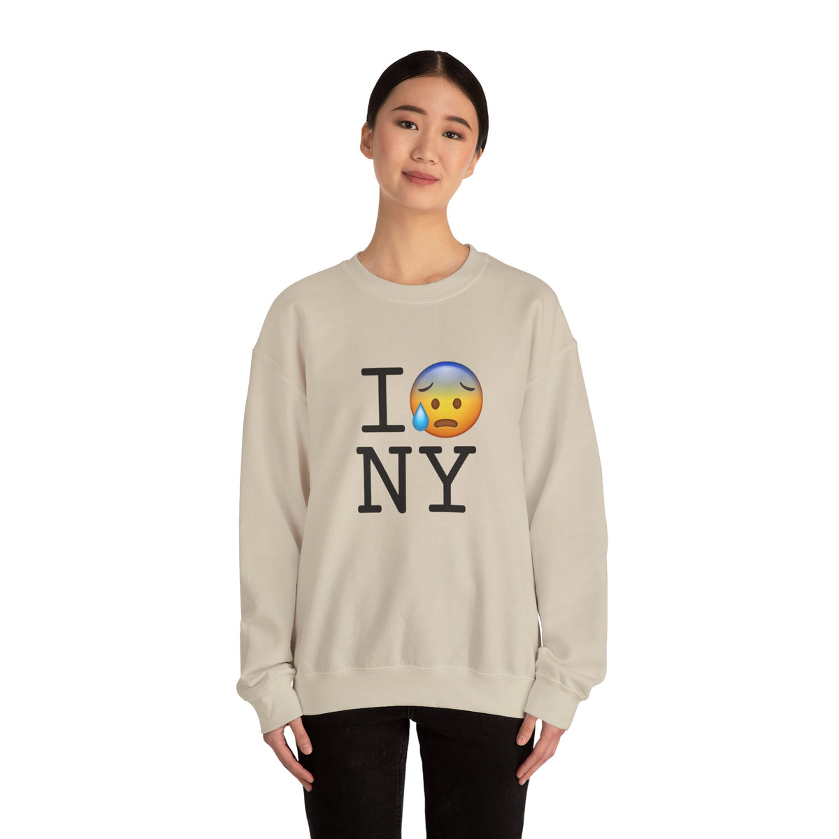 "I'm Anxiously Sweating in New York" Sweatshirt