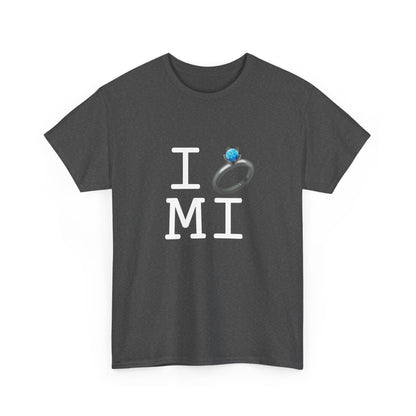 "I'm Married to (Diamond Ring) Michigan" Tee