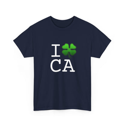 "I'm Lucky (Clover) in California" Tee