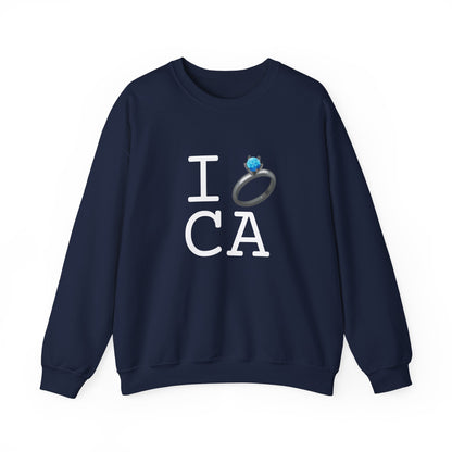 "I'm Married to (Diamond Ring) California" Sweatshirt