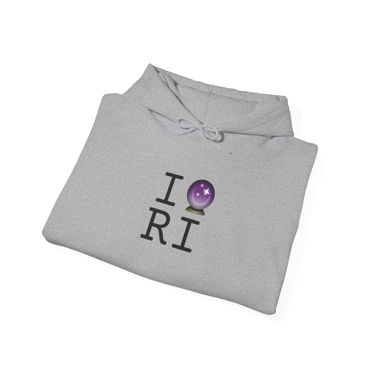 "I Predict the Future (Crystal Ball) of Rhode Island" Hoodie
