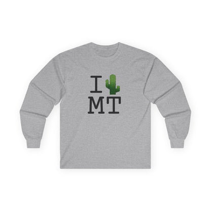 "I Cactus Montana" Long Sleeve Shirt