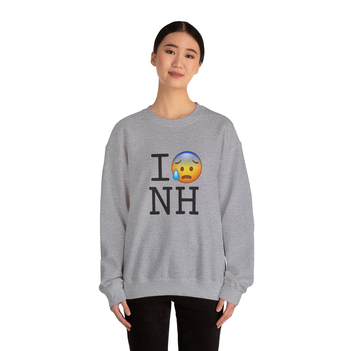 "I'm Anxiously Sweating in New Hampshire" Sweatshirt