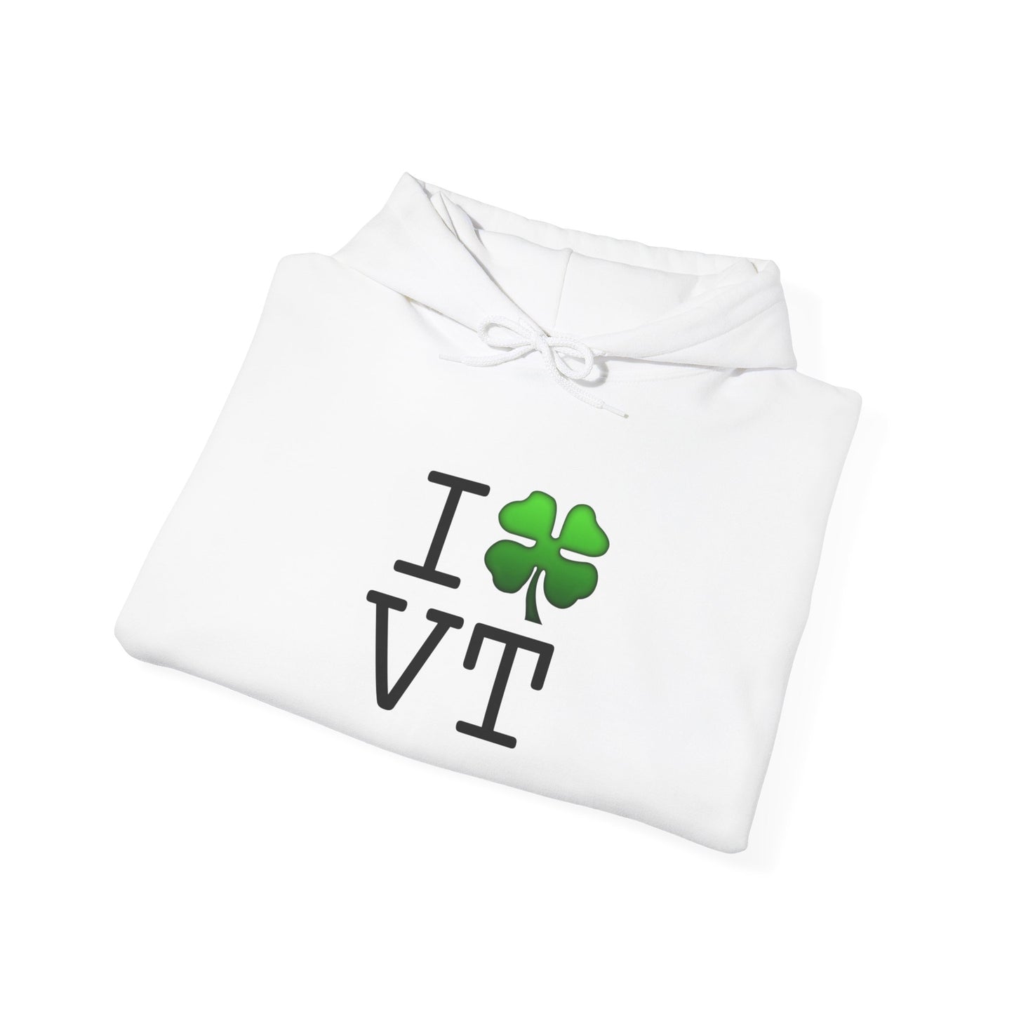 "I'm Lucky (Clover) in Vermont" Hoodie