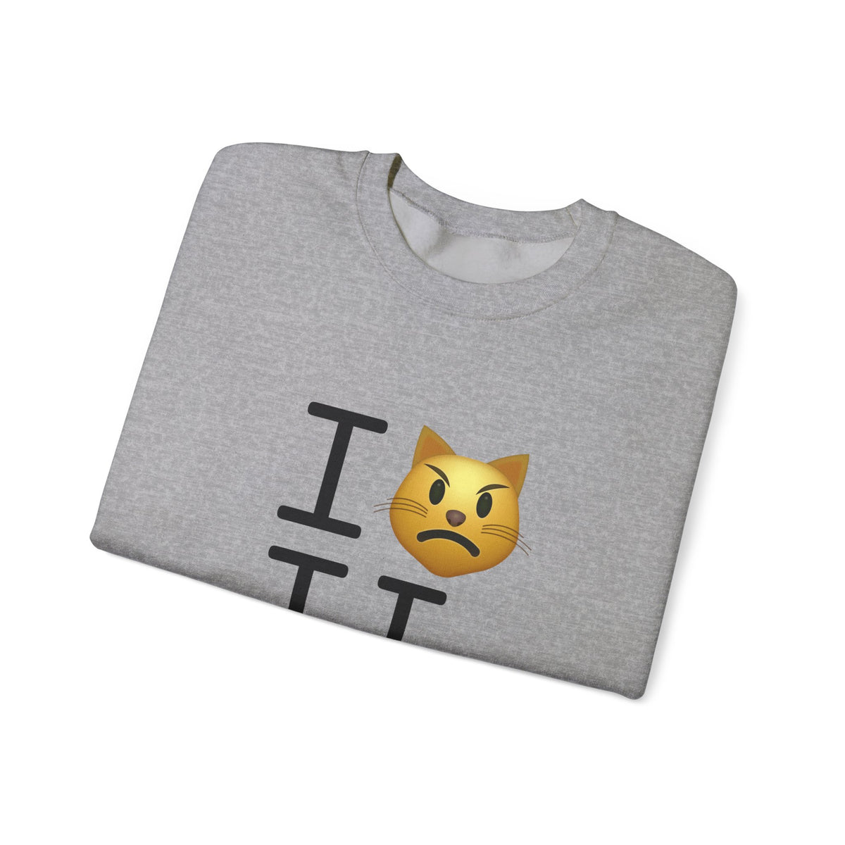 "I'm a Pouting Cat about Illinois" Sweatshirt