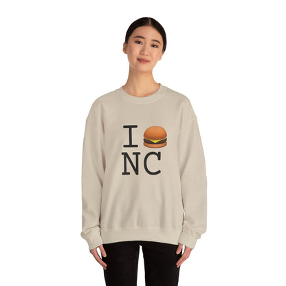 "I Cheeseburger North Carolina" Sweatshirt