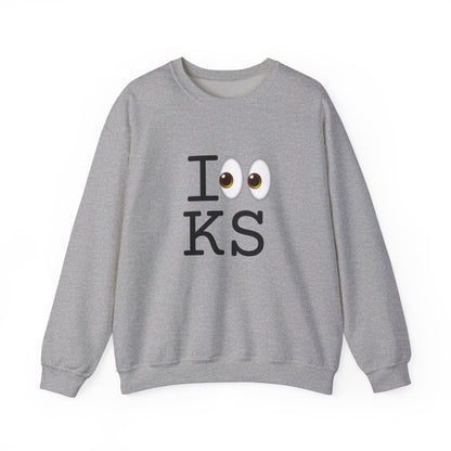 "I Look at Kansas" Sweatshirt