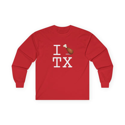 "I Chicken Drumstick Texas" Long Sleeve Shirt