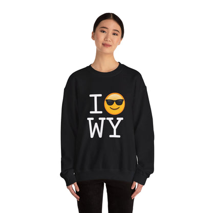 "I'm Cool with Wyoming" Sweatshirt