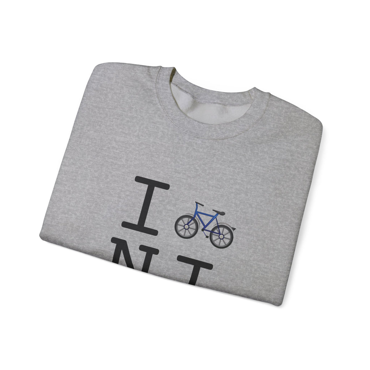 "I Bicycle New Jersey" Sweatshirt