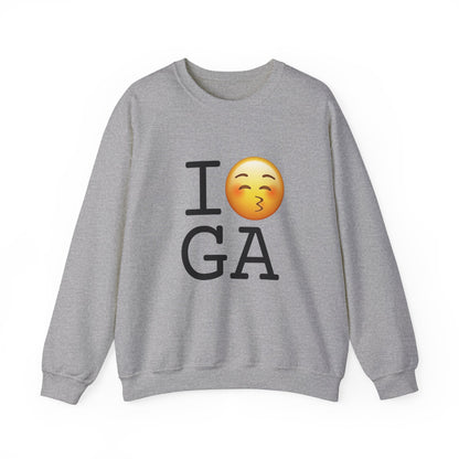 "I Kiss Georgia" Sweatshirt