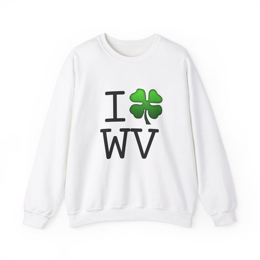 "I'm Lucky (Clover) in West Virginia" Sweatshirt