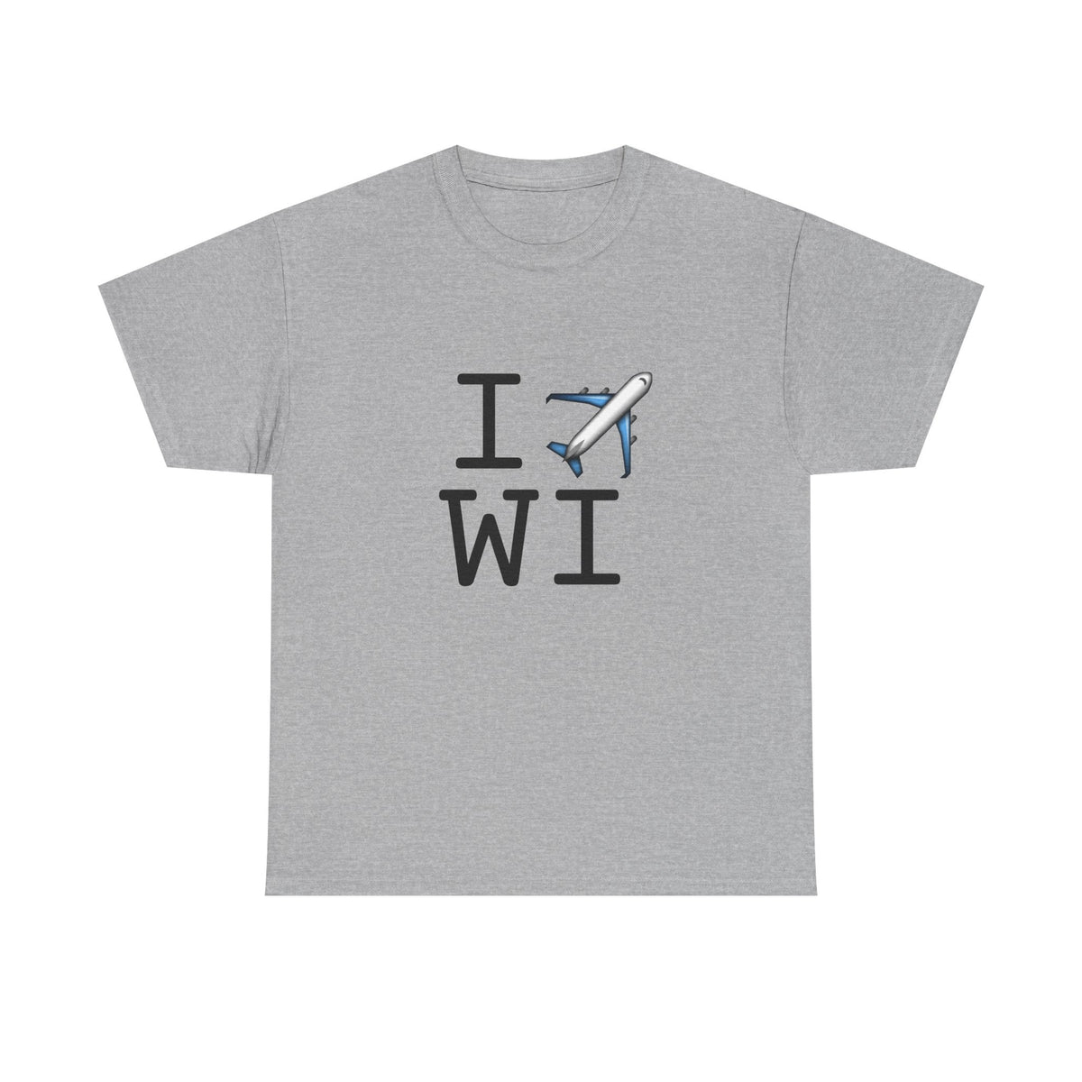"I Fly Over Wisconsin" Tee