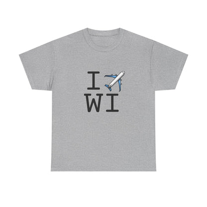 "I Fly Over Wisconsin" Tee