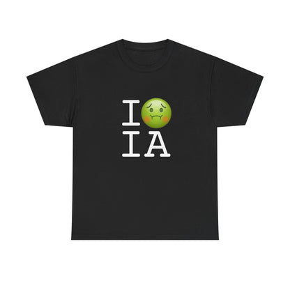 "I'm Nauseous about Iowa" Tee