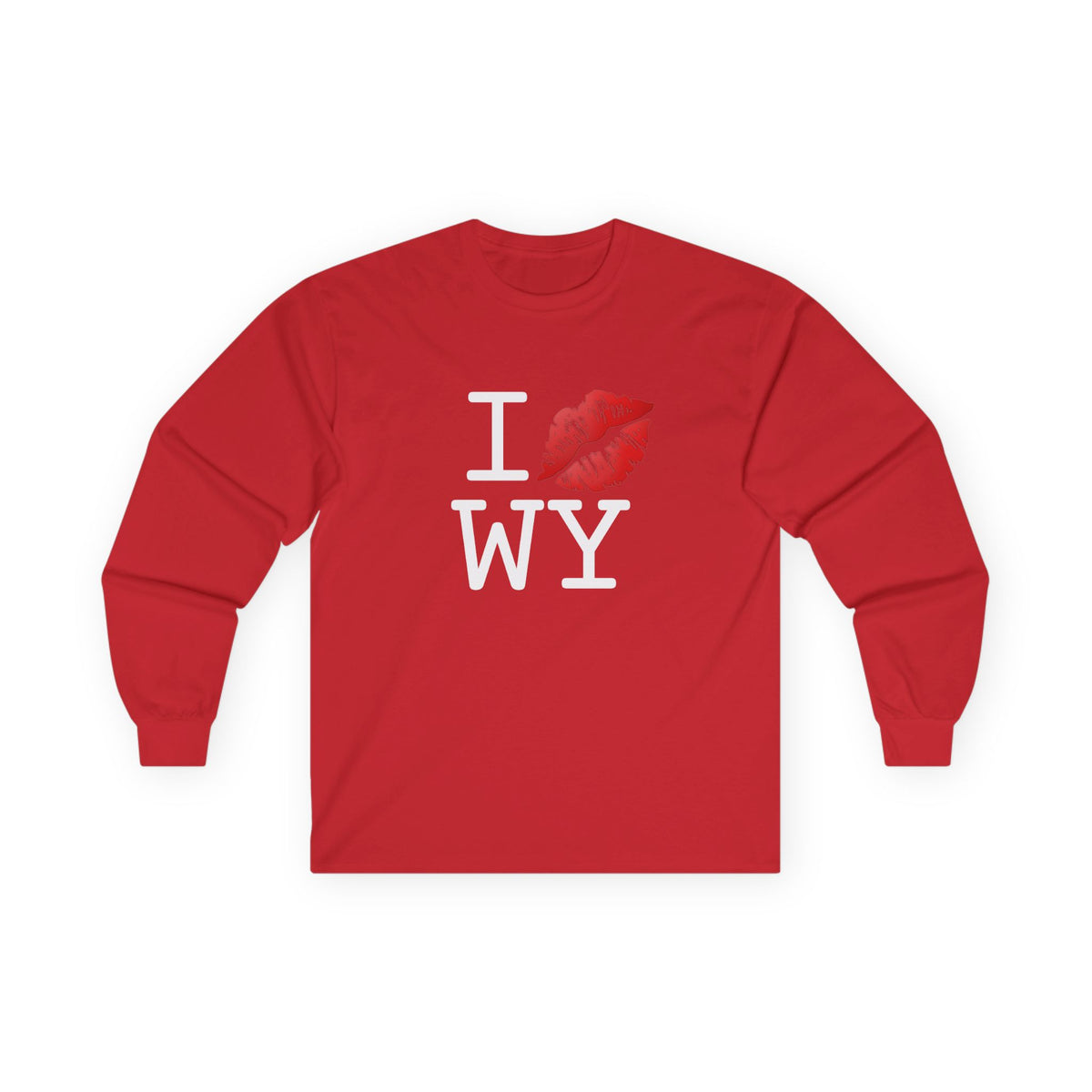 "I Kiss Mark Wyoming" Long Sleeve Shirt