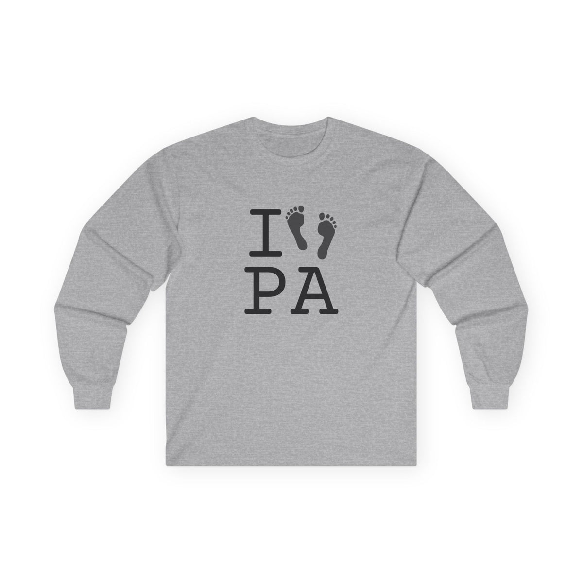 "I leave Footsteps in Pennsylvania" Long Sleeve Shirt
