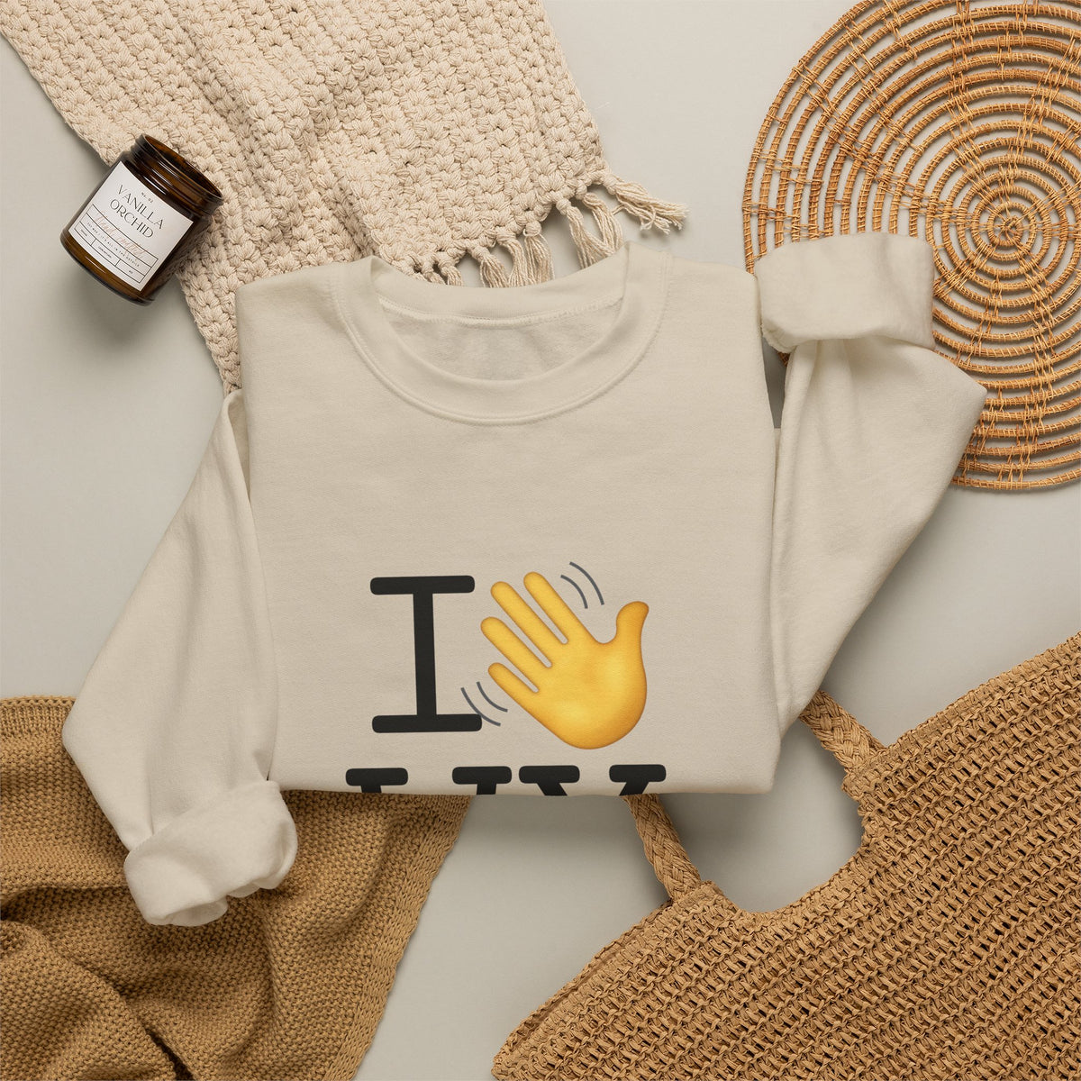 "I Wave at Wyoming" Sweatshirt