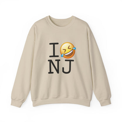 "I Laugh Hard (LMFAO) at New Jersey" Sweatshirt