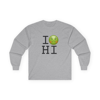 "I'm Nauseous about Hawaii" Long Sleeve Shirt