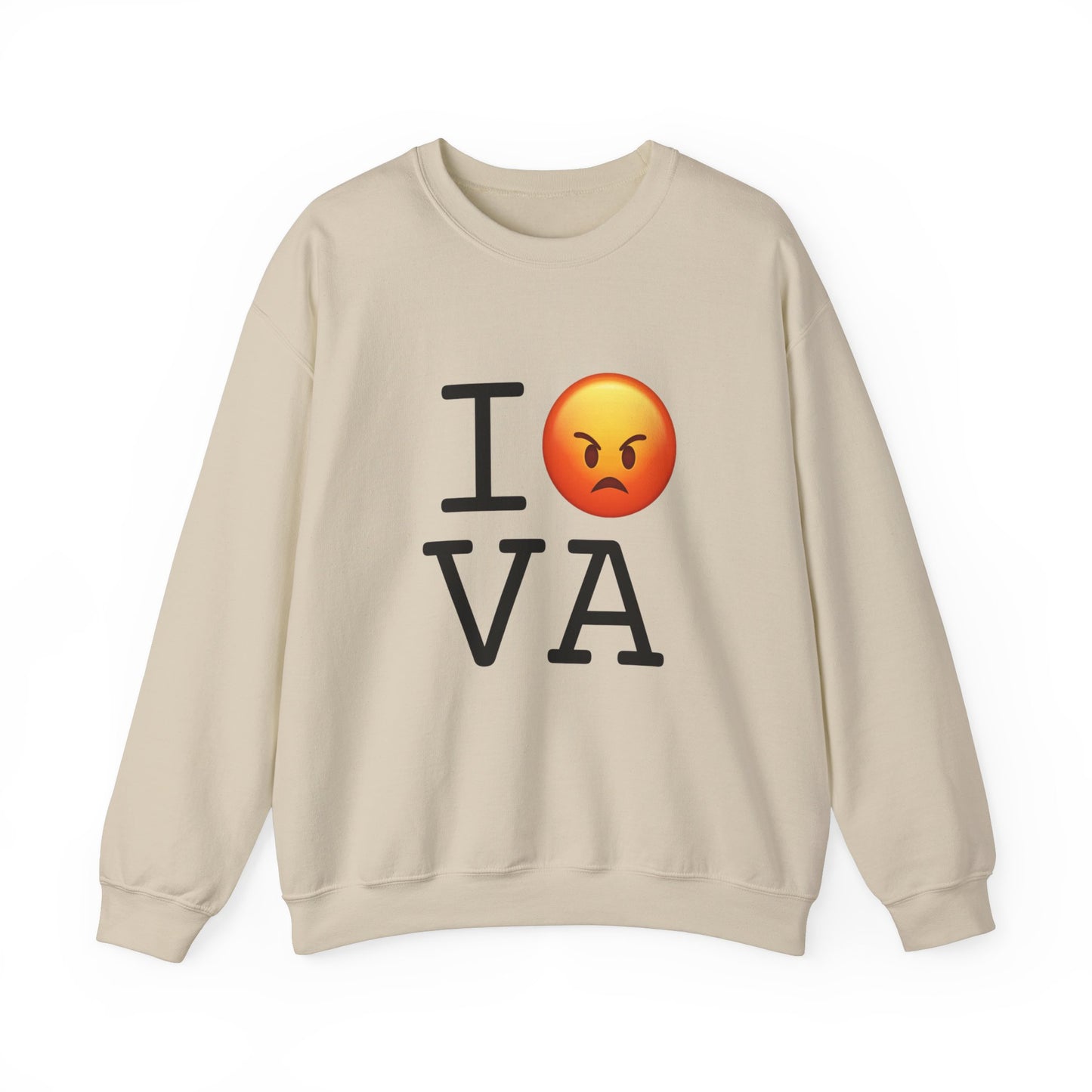 "I'm Angry about Virginia" Sweatshirt