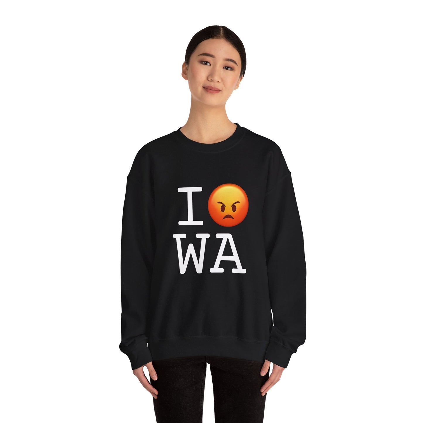 "I'm Angry about Washington" Sweatshirt