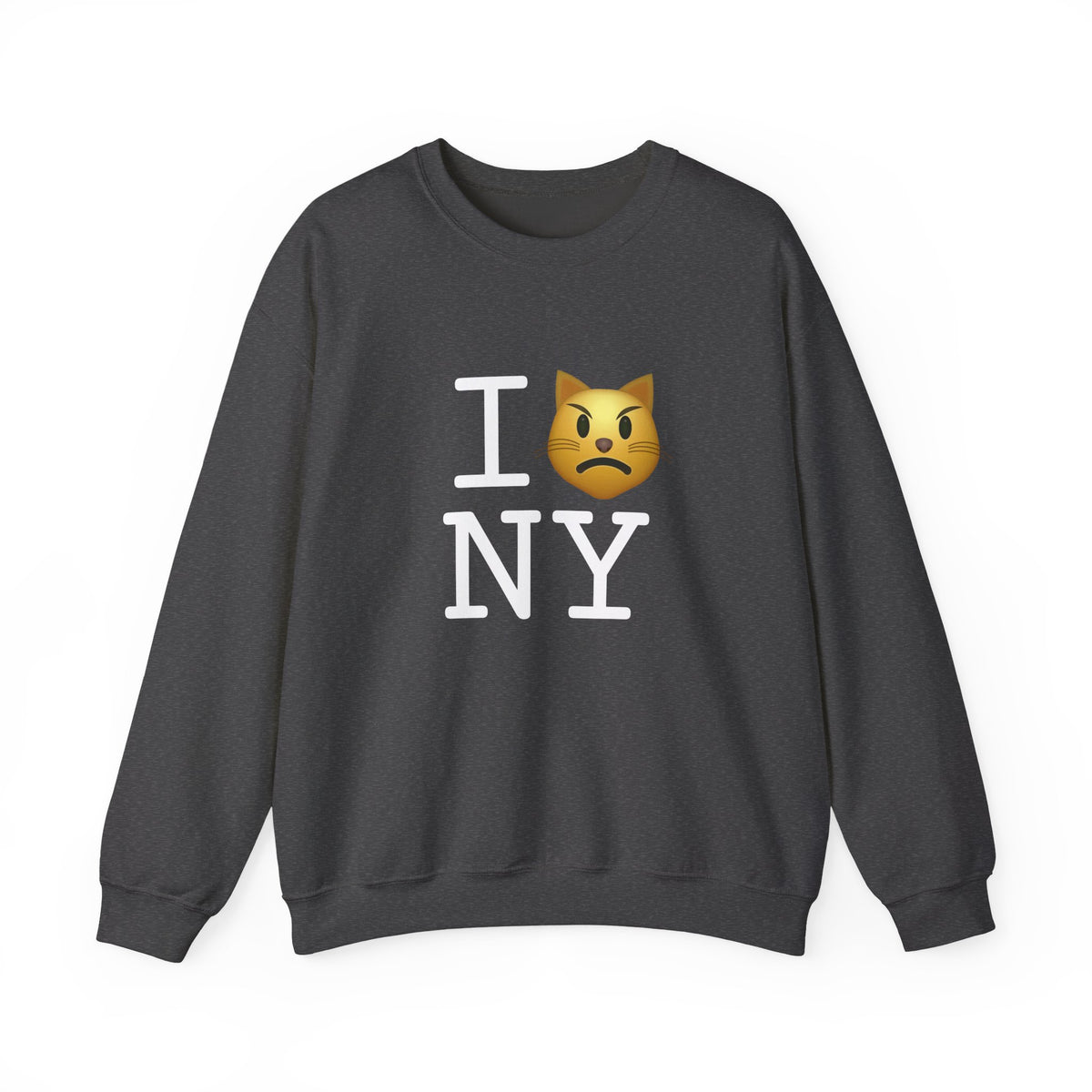 "I'm a Pouting Cat about New York" Sweatshirt