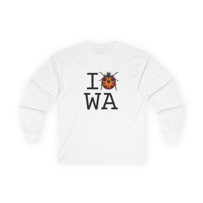 "I Ladybug Washington" Long Sleeve Shirt