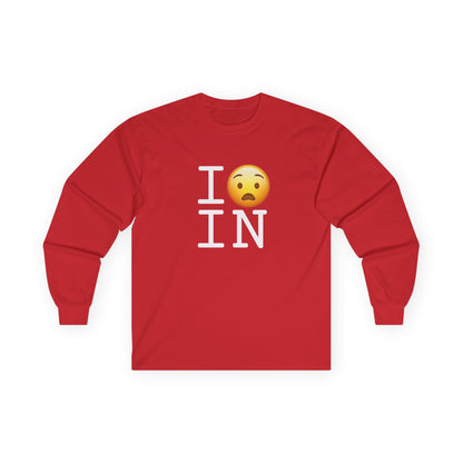 "I'm Anguished about Indiana" Long Sleeve Shirt