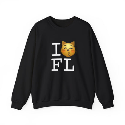 "I'm a Kissing Cat toward Florida" Sweatshirt
