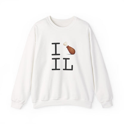 "I Chicken Drumstick Illinois" Sweatshirt