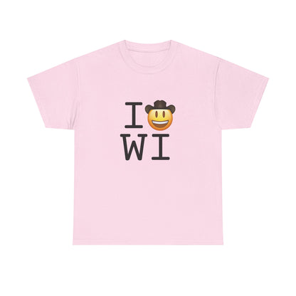 "I'm a Cowboy or Cowgirl in Wisconsin" Tee
