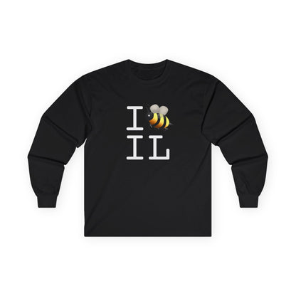 "I Bee in Illinois" Long Sleeve Shirt