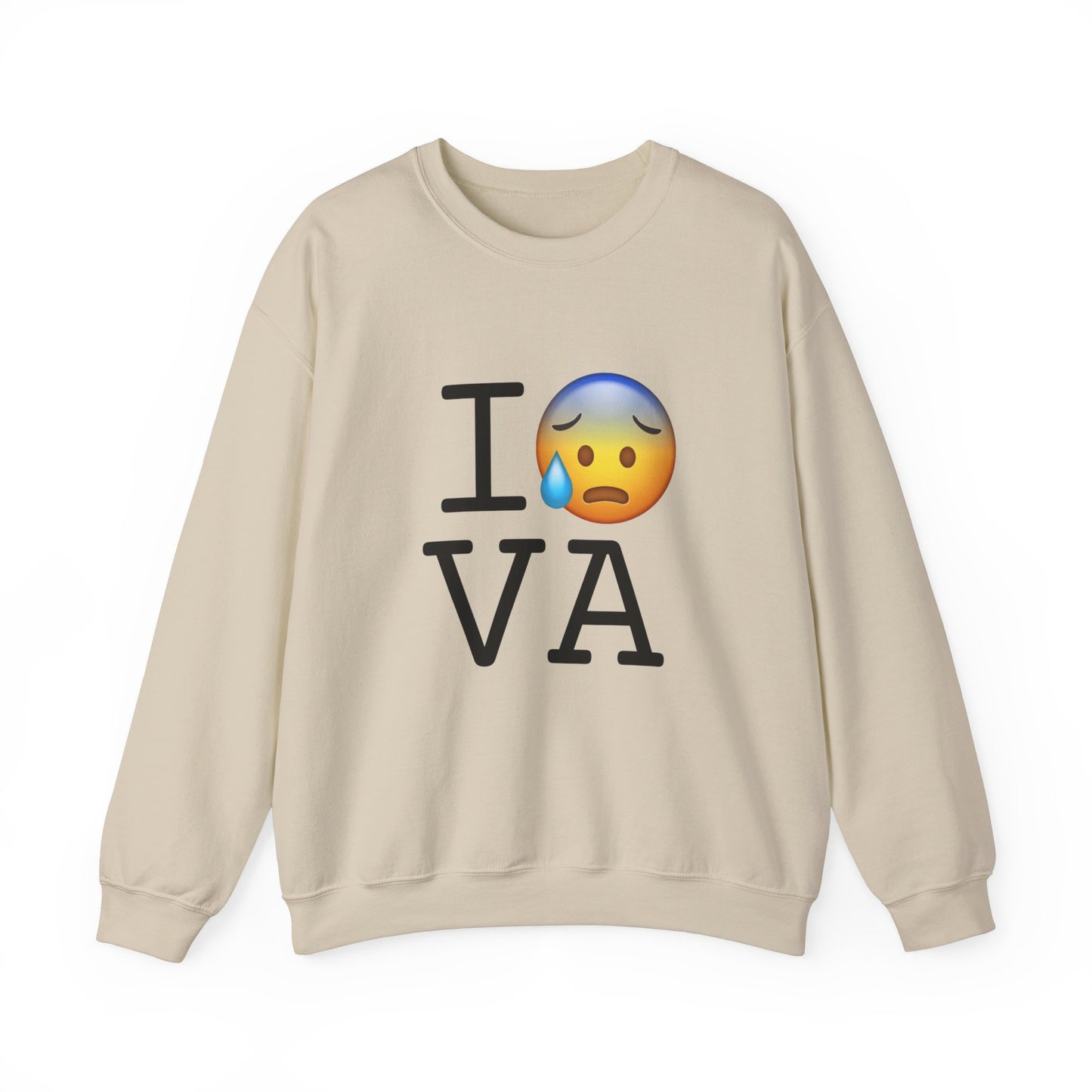 "I'm Anxiously Sweating in Virginia" Sweatshirt