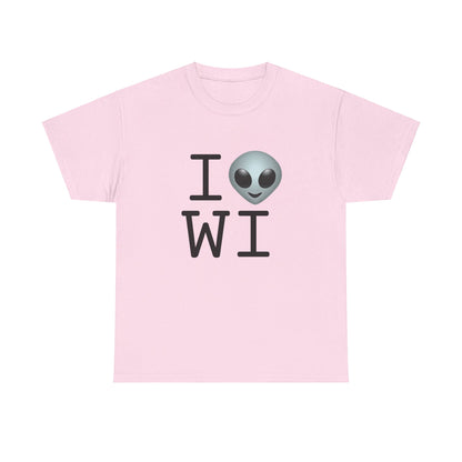 "I Feel Alien in Wisconsin" Tee