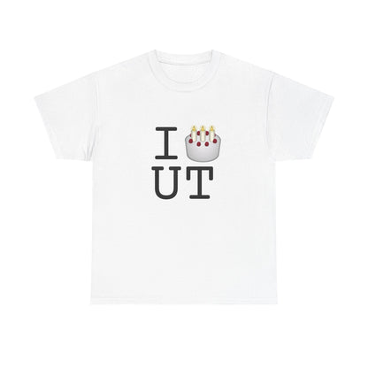 "I Birthday Cake Utah" Tee