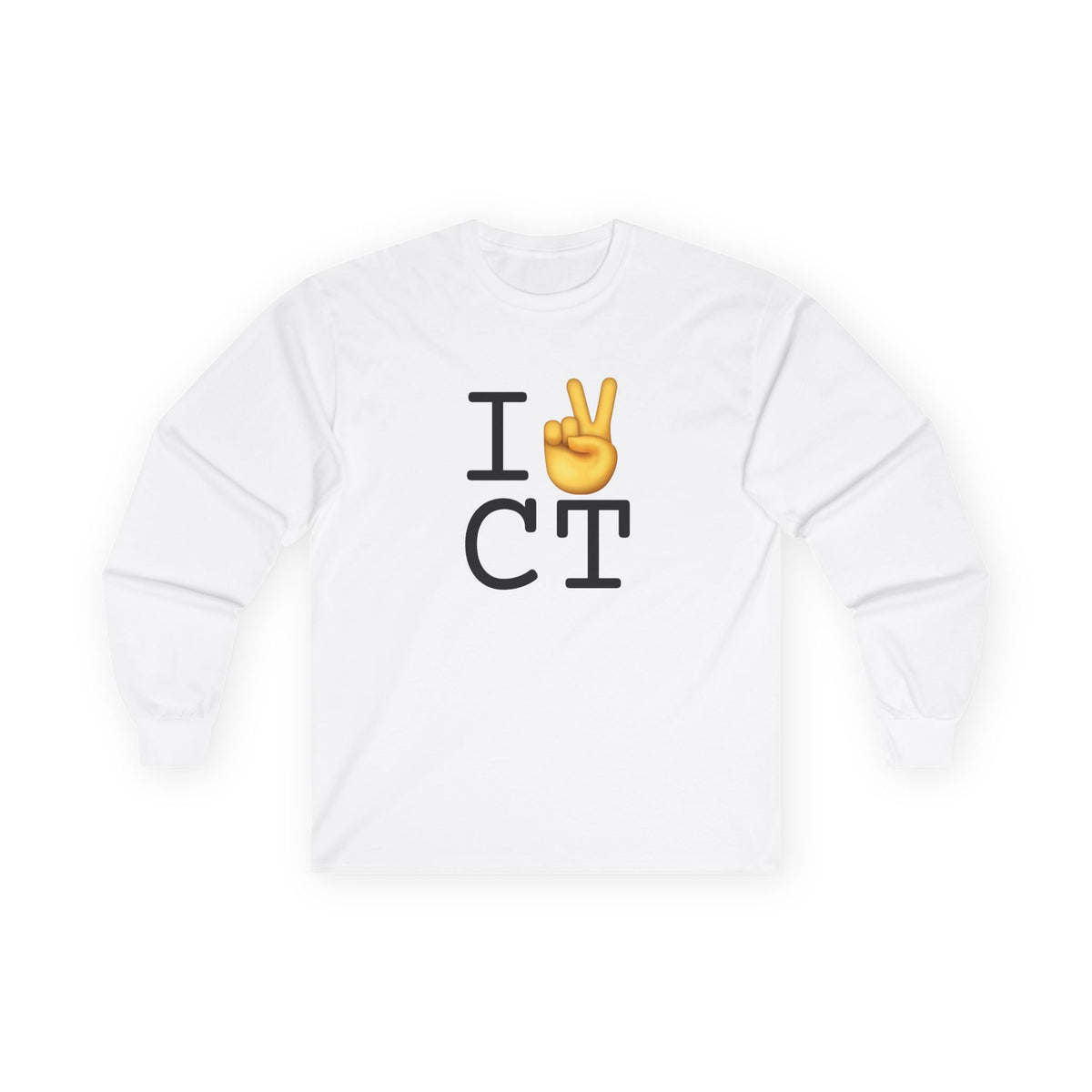 "I Show Peace to Connecticut" Long Sleeve Shirt