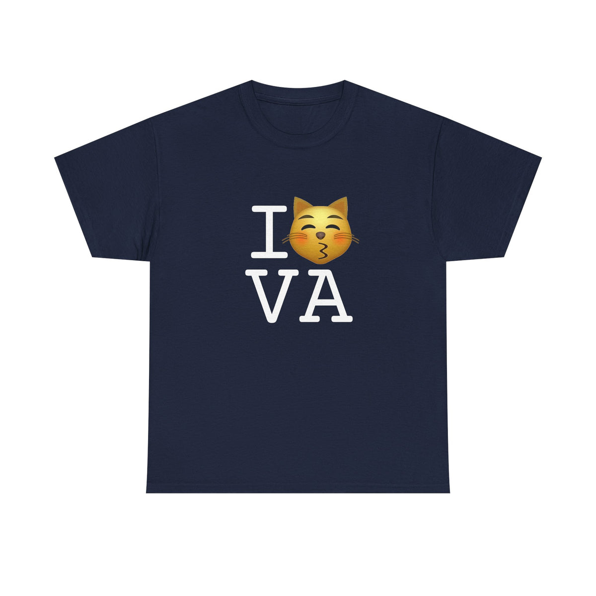 "I'm a Kissing Cat toward Virginia" Tee