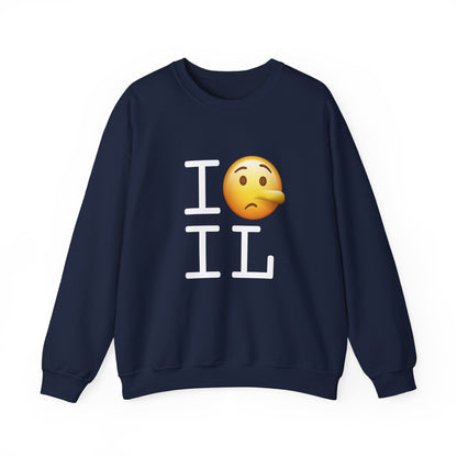 "I Lie about Illinois" Sweatshirt
