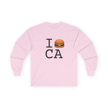 "I Cheeseburger California" Long Sleeve Shirt